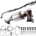 Catalytic Converter Compatible with 2013-2017 Accord, 2015-2019 TLX 2.4L, 55715, 643137, 1859316827, Manifold Catalytic Converter