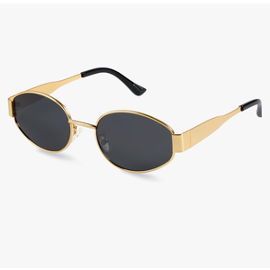 livho 2025 Trendy Oval Sunglasses - Stylish Polarized Shades for Everyday - Retro Metal Frames
