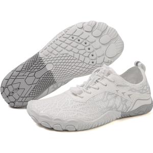 HF Stride Shoes Women Slip On Wide Toe Box Shoes Women Hike Barefoot Sneakers Healthy & Non-Slip Barefoot ShoesWomen Hiking Footwear Men Lightweight Walking Sneakers Unisex, 42