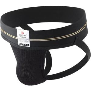 BRODDLE Men's Jockstrap Stretchy Nylon Mesh Pouch Performance Workout Athletic Supporters for Men (XL)