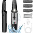 Electric Callus Removers for Feet, Smooth Pedicure Wand Rechargeable Electric Foot File,Professional Pedicure Tools for Dry, Dead, Cracked, Hard Skin, at Home Feet Spa Care Kit for Men & Women