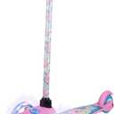 Voyager - Self Balancing Kick Scooter with Light Up Wheels, Extra Wide Deck, 3 Wheel Platform, Foot Activated Brake, 75 lbs Limit, Kids & Toddlers Girls or Boys, for Ages 3 and Up 