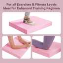 Large Thick Balance Pad Non-Slip Stability Trainer Yoga & Pilates, Extra Large