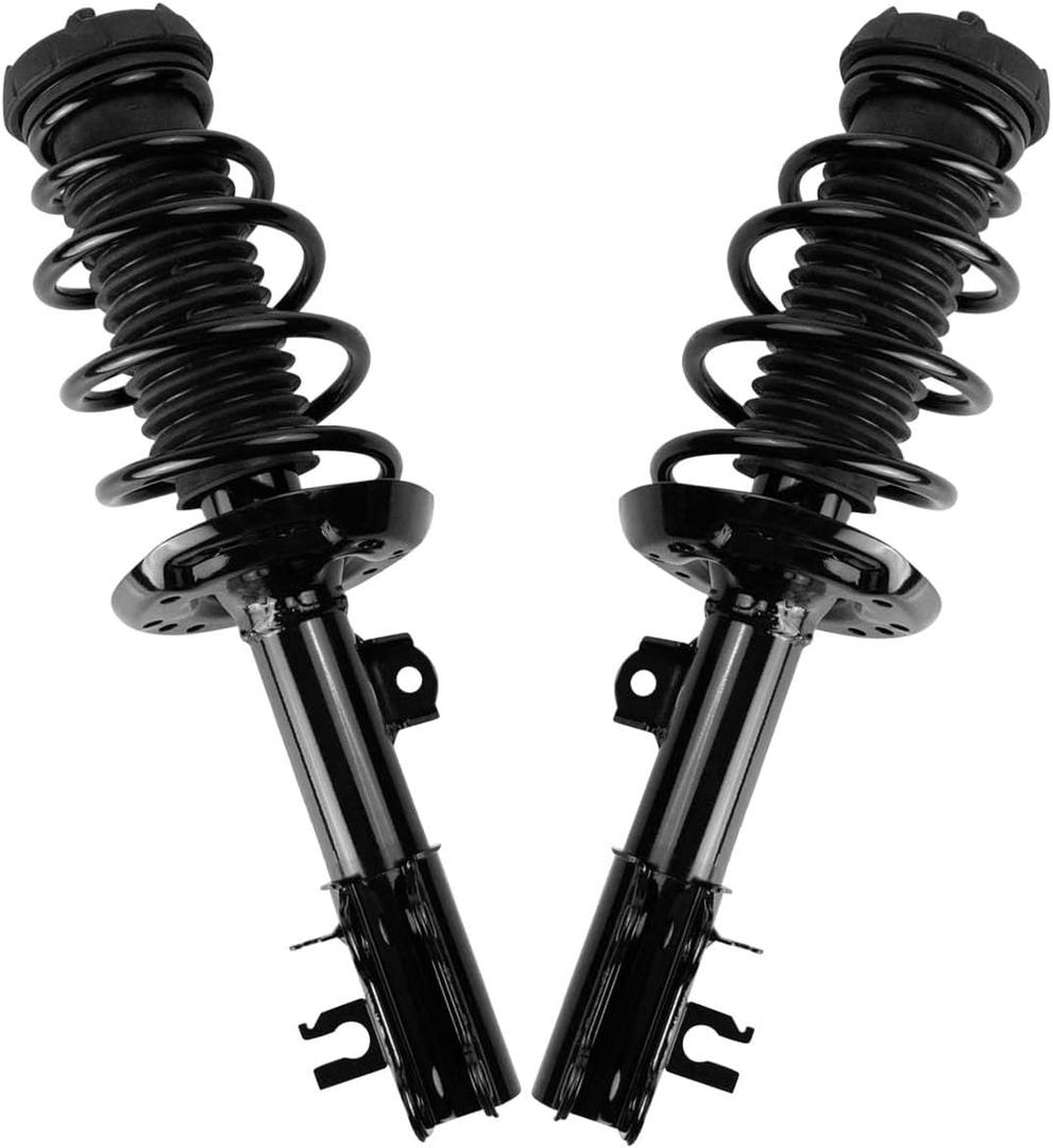 AutoShack Pair of 2 Front Complete Strut Coil Spring Driver and Passenger Side Replacement for 2012 2013 2014 2015 2016 2017 2018 2019 2020 Chevrolet Sonic 1.4L 1.8L FWD CST273066PR