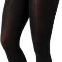 CALZITALY - Opaque Maternity Pantyhose - Pregnancy Tights for Women - 100 DEN Italian Hosiery (M, Black) (M)