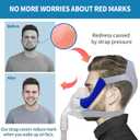 2 Packs F20 Replacement Headgear Compatible with F20 Full-face Mask, Include 4 Magnetic Clips+2 Packs Headgear Hanger (Large)