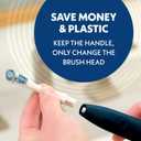 Spinbrush Smart Clean Replacement Heads, Battery Powered Electric Toothbrush Refills for Adults, Soft Bristles, 2 Count (White)