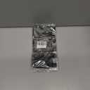 2 x BIAJIYA Card Holder for Back of Phone, Pouch Silicone Wallet Sleeve Pocket Stick-on ID Credit Card for All Smartphones (Black*5)