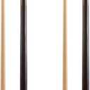 HMQQ Pool Cue Sticks 42"/48"/58" Billiard Cues with 13mm Leather Tip 17oz/18oz Standard or 20oz Heavy Set of 2 or 4 Durable 2-Piece Pool Sticks for Beginners, Adults, Home & Bar