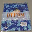 BTFBM Women Summer Dresses Casual Sleeveless Floral Maxi Dresses (Blue, XL)