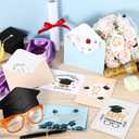 48 Pcs Graduation Envelopes 6.3 x 4.3 Inches 4 Assorted Holiday Envelopes for Greeting Cards Holiday Invitations Supplies(Graduation)