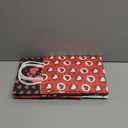 JOYIN 24 Pcs Valentine's Day Paper Gift Bags with Handle, 9" Snack Candy Bag,Valentine Party Favors Wrapping Birthday Gift for Party Supplies Gift Giving Goodie Bags (Tissue Papers NOT Included) (Red)