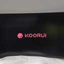 KOORUI 24 inch Curved Gaming Monitor 180Hz FHD 1080P Computer Monitor, 1ms 1500R Display, Adaptive Sync, FreeSync Premium, HDMI 2.0X2 & DP 1.2, VESA, Tilt, 24E6CA