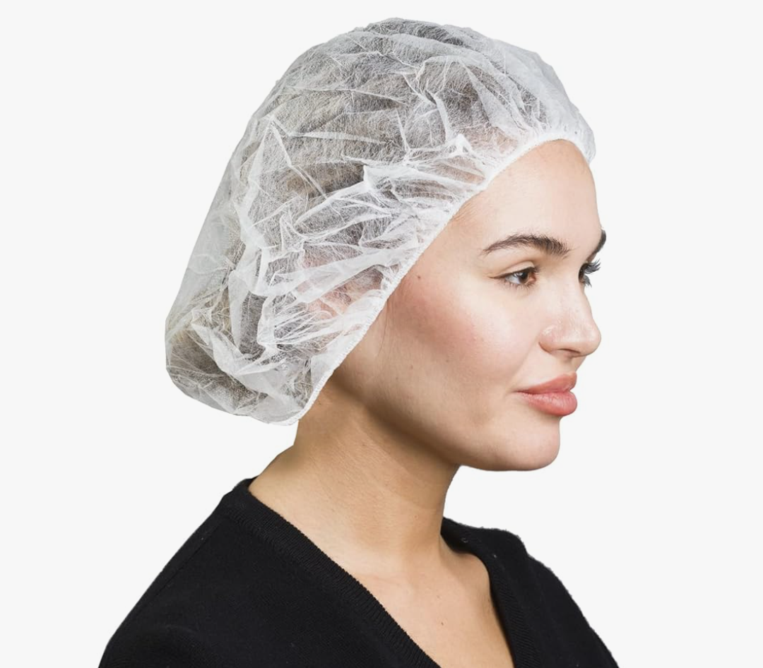 Unisex Polypropylene Bouffant Caps [1000 | WHITE]