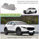 Windshield Sunshade for Mazda CX-30 2020-2026 Accessories Front Window Sun Shade Foldable Reflective Sun Visor Custom Sunscreen UV Blocker Privacy Protector HeatShield Keeps Your Vehicle Cool