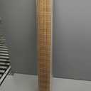 LazBlinds No Drill Cordless Bamboo Roman Shades, 39" W × 64" H, Brown