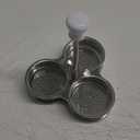 Egg Poachers with 3 Stainless Steel Grids, Non Stick Pocket Egg Cups for Quick, Easy, and Nutritious Breakfast