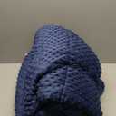 L'AGRATY Weighted Blanket for Adult - 80"x87" 25lbs Minky Dots Heavy Blanket with Glass Beads Soft Breathable for All-Season Summer Fall Winter Thick Comfort for Sleeping (23-Oceana)