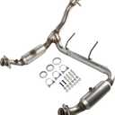 Left and Right 2-PC Catalytic Converter Kit Direct-Fit Compatible with Ford F-150 F150 2015 2016 2017 2018 2019 2020 5.0L, Replace# 645165 645166 645147, EPA Compliant