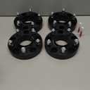 KSP 5X5.5 Wheel Spacers for Ram 1500, 1.5(38mm) 5x139.7mm to 5x139.7mm Hub Centric & 5 Lug Forged Wheel Spacers, Hub Bore 77.8mm Thread Pitch M14X1.5 for 2012-18 Dodge Ram 1500, Package of 4Pcs Black