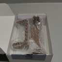 5x7 picture frames, Solid Rustic Wooden Photo Frames with Walnut Wood Base and High Definition Acrylic Glass Covers - 4 Pack for Tabletop or Desktop Display (5x7 inch, 4 Pack) (Horizontal*2 + Vertical*2)