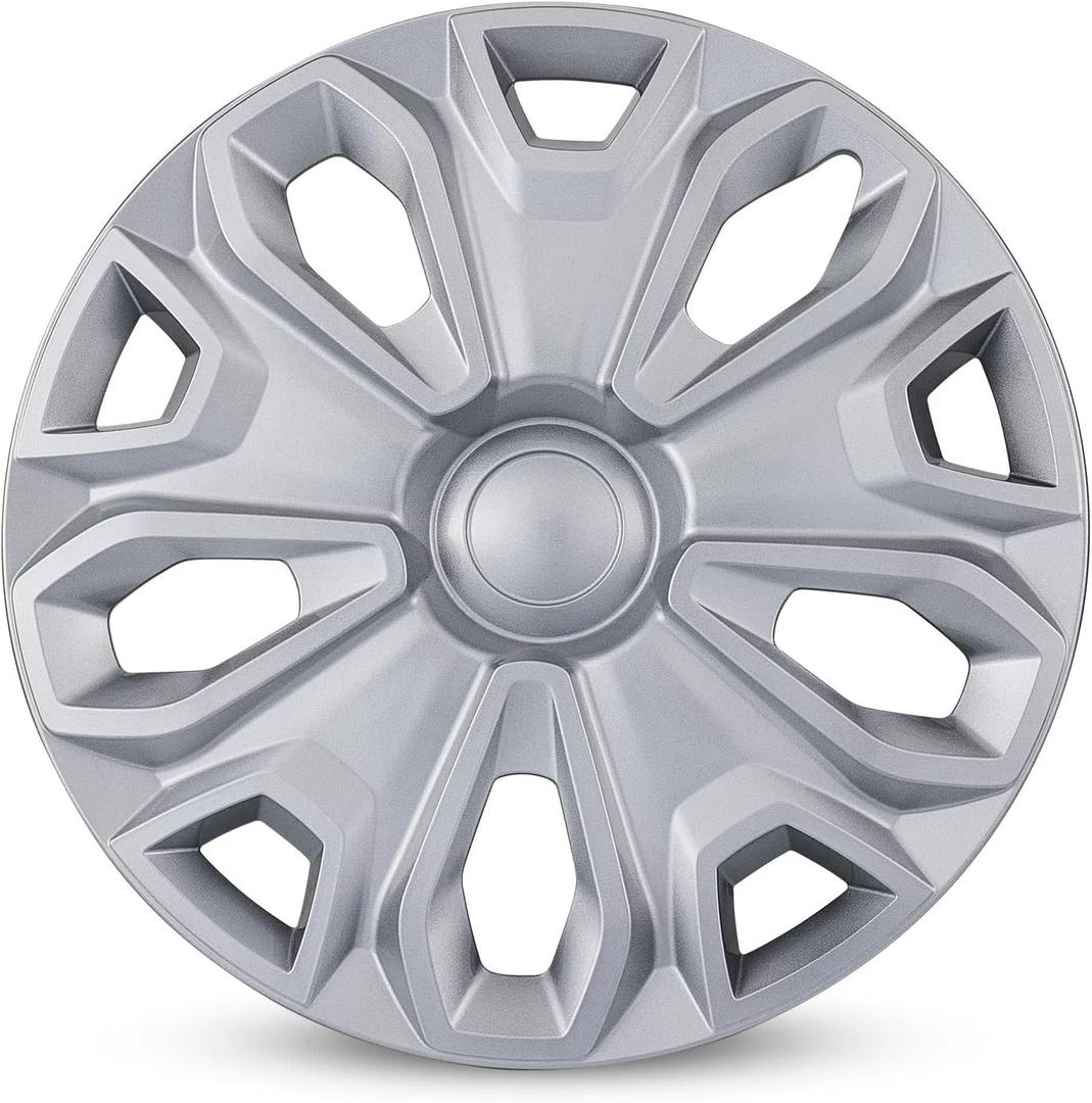 Hubcap Wheel Covers for 2015-2026 Ford Transit 150 250 350 350HD ABS Hubcap Replacement 1pcs, 16 inch Sliver