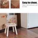 Kuyal Clear Chair mat for Hardwood Floor, 46 x 60 inches Floor Mats, 46" X 60" Rectangle