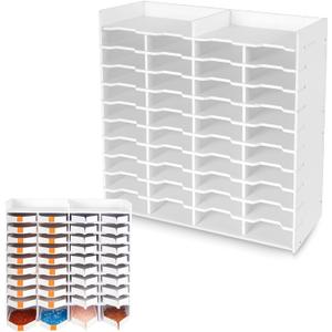 Diamond Painting Tray Organizer Holder, Diamond Art Tray Organizer, Diamond Painting Organizers, Diamond Painting Accessories Kits Hold Up to 40 Diamond Trays for Simultaneous Storage
