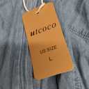 utcoco Women's 2025 Summer Casual Sleeveless Denim Romper Elastic Waist Loose Jean Shorts Jumpsuit Overalls, Size L