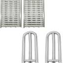 SN291A and SA2171 (2-Pack) 18 5/8" Stainless Steel Cooking Grid and Burner for DCS 27DBQ, 27DBQR, 27DBR, 27DSBQ, 27DSBQR, 27FSBQ, 27FSBQR, 36DBQ, 36DBQAR, 36DBQR.
