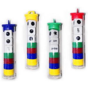 Left Right Center dice Game Set Bundle (4 Pack)