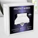 Protect-A-Bed Essential Mattress Protector Full, Dust Mite Resistant, Noiseless and Odor-Resistant Mattress Cover, 100% Waterproof Top, Machine Washable, Fits 11"-18" Mattresses