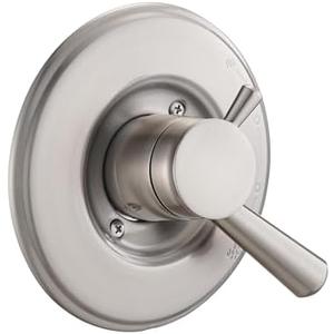 Ultrimkit Shower Trim Kit Compatible with 17& 1700 Series, Shower Cover Plate with Handle, Brushed Nickel(Valve& Catridge Not Inclued)