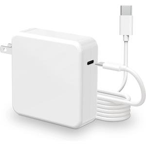 Mac Book Pro Charger - 100W USB C Charger Compatible with Type C MacBook Pro 16, 15, 14, 13 Inch, New MacBook Air 15 inch 2025/2024, iPad Pro and All USB c Device, USB C to C Power Adapter