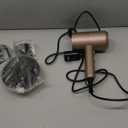 slopehill Professional Ionic Hair Dryer, Powerful 1800W Fast Drying Low Noise Blow Dryer with 2 Concentrator Nozzle 1 Diffuser Attachments for Home Salon Travel (Mocha Mousse)