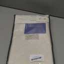 100% Blackout Shield Linen Blackout Curtains for Bedroom 84 Inches Long, Back Tab/Rod Pocket Living Room Drapes, Thermal Insulated Blackout Curtains 2 Panels Set, 50" W x 84" L, Cream