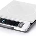 OXO Good Grips 11-Pound Stainless Steel Kitchen Scale with Pull-Out Display - Black