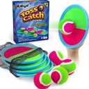 Ayeboovi Toss and Catch Ball Game Outdoor Toys for Kids Yard Games Beach Toys Outside Games for 3 4 5 6 7 8 9 10 Year Old Boys Girls (Upgraded)