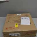 Drink Table, Small Round Side Table for Small Spaces, Modern Accent Round End Tables with Metal Leg, Thickened Wood Pedestal Coffee Tables for Living Room, Bedroom, Narrow Corners,Sofa Couch (Rustic Brown)