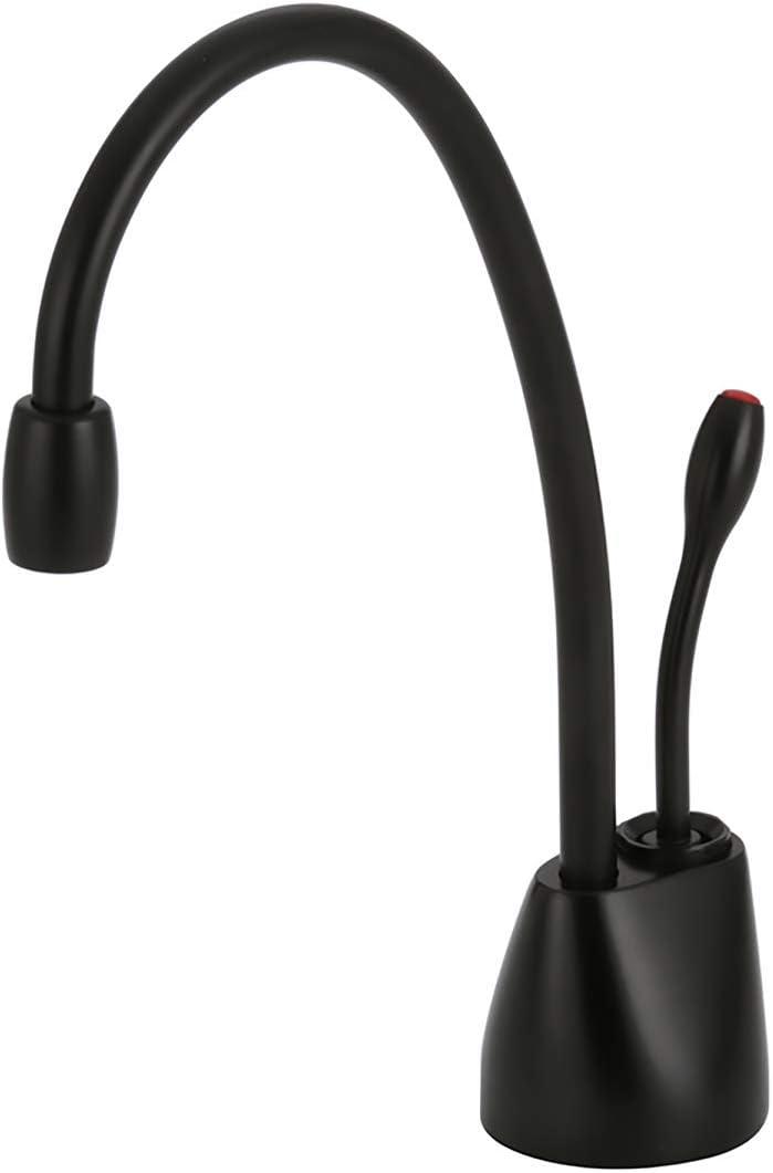 InSinkErator Contemporary Instant Hot Water Dispenser - Faucet Only, Matte Black, F-GN1100MBLK