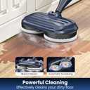 DEVOAC VM6 Scrubbing Steam Mop with Rotating Mop Pads, 10 in 1 Steam Mop, Lightweight Spin Mop & 3 Steam Modes for Hard Floor Laminate Marble Floors (Ink)