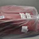 downluxe Outdoor Bench Cushion for Patio Furniture, Waterproof Tufted Overstuffed Porch Swing Cushions, Thick Outdoor Loveseat Cushions, 59" x 18" x 5", Burgundy, Set of 1