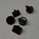 AMI PARTS 316564511 Gas Stove Knobs Replacement for Frigidaire Gas Range Stove Control knobs A026804 knobs Electric Universal Stove Oven Parts AH2364186, AP4433359, EA2364186(Black)