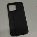 LAUDTEC Silicone Kickstand Case Compatible with iPhone 14 Pro Max, Flexible Soft Liquid Silicone Stand Case for iPhone 14 Pro Max (Black)