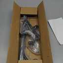 ERYTLLY Extended Rail Hook Fence Deck Heavy Duty Bird Feeder Hook 360 Degree Rotary and Length Adjustable Plant Bracket for Bird Feeders, Planters, Suet Baskets, Lanterns, Wind Chimes and More