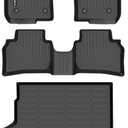 Wailtnb-Floor Mats & Cargo Liner for Buick Envision 2021-2025 2026 Waterproof Durable All Weather Automotive Floor Liner Custom Fit for Envision Accessories Black