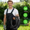 50ft Garden Hose Lightweight Flexible Water Hose, Abrasion Resistant, Kink Free, Durable Sturdy Hoses 2025 Up Graded Thicken Waterhose 700 PSI for Outdoor, RV, Marine, Convenient Storage, 3/4GHT