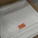 Art3d PVC Ceiling Tiles, 2'x2' Plastic Sheet in White (12-Pack), 24"x24"