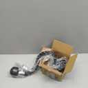 Yes4All Deluxe Tricep Rope Cable Attachment, 27 & 36 inch with 4 Colors, Exercise Machine Attachments Pulley System Gym Pull Down Rope with Carabiner, Black