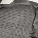 Car Floor Mats for Toyota Camry: 2007-2011 All Weather Interior Accessories, TPE Tech Rubber Black Front Rear Liners, Full Coverage Automotive Carpets Set Custom Fit for Camry 2011 2010 2009 2008 2007